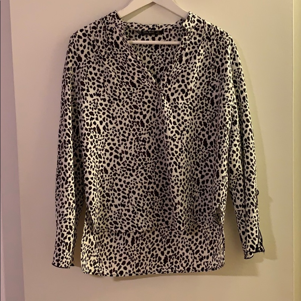 Leopard print blouse